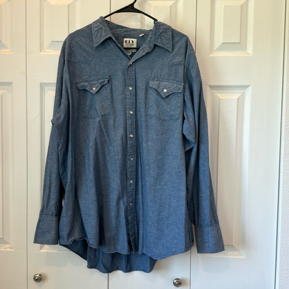 Men’s XXLT Chammbry Pearl Snap Shirt Ely Cattleman